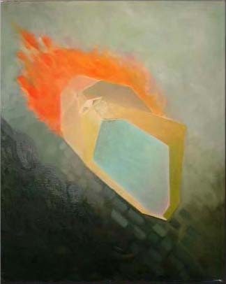 Peinture intitulée "La cantarice" par Jean-Marie Holterbach, Œuvre d'art originale, Huile