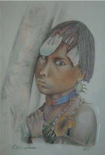 Painting titled "crayon de couleur" by Jmmixt, Original Artwork