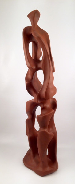Sculpture intitulée ""Castells" Torres h…" par Josep M. Pastó Miró, Œuvre d'art originale, Terre cuite