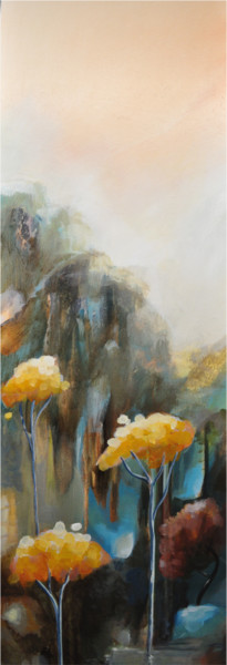 Appel d'air Peinture intitulée "Appel d'air" par Jean-Michel Rackelboom, Œuvre d'art originale, Acrylique