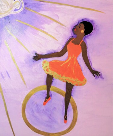 绘画 标题为“PRIVATE DANCER” 由Jmsbell, 原创艺术品, 丙烯
