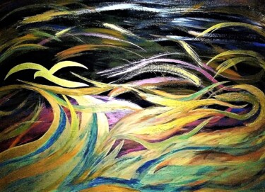 Painting titled "OUT OF THE TEMPEST.…" by Jmsbell, Original Artwork, Acrylic