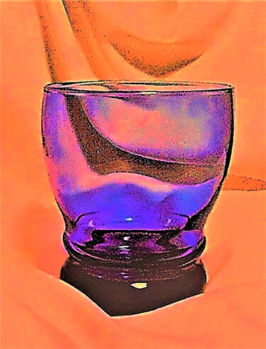 Fotografie mit dem Titel "BLUE GLASS BANGLE" von Jmsbell, Original-Kunstwerk