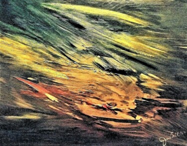 Malerei mit dem Titel "ABSTRACT Y" von Jmsbell, Original-Kunstwerk, Öl