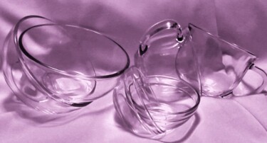 Fotografie getiteld "LAVENDER GLASS" door Jmsbell, Origineel Kunstwerk