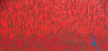 Картина под названием "Ojo Caliente" - Jo Moore, Подлинное произведение искусства, Масло
