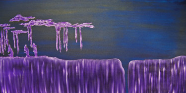 Pintura titulada "Midnight Run" por Jo Moore, Obra de arte original, Oleo