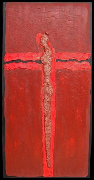 Malerei mit dem Titel "Stand by Me---Study" von Jo Moore, Original-Kunstwerk, Öl