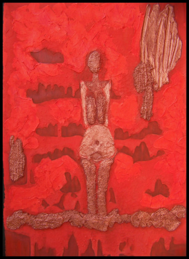 Malerei mit dem Titel "Venus---Make My Dre…" von Jo Moore, Original-Kunstwerk, Öl