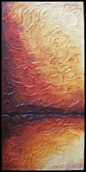 Картина под названием "Parallel Universes…" - Jo Moore, Подлинное произведение искусства, Масло