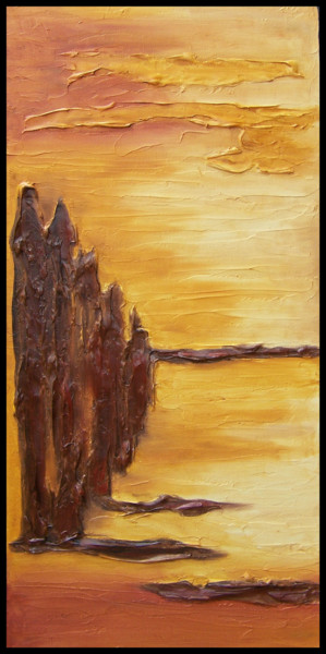 Malerei mit dem Titel "Enchantment IV" von Jo Moore, Original-Kunstwerk, Öl