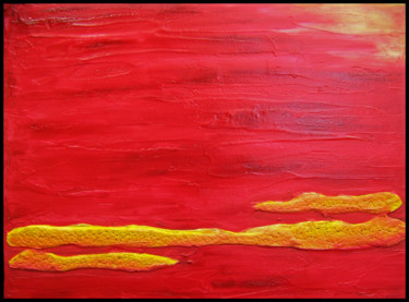 Malerei mit dem Titel "Ruby II---from the…" von Jo Moore, Original-Kunstwerk, Öl