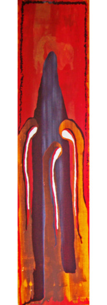 印花与版画 标题为“Anasazi: Tribunal” 由Jo Moore, 原创艺术品, 丝网印刷
