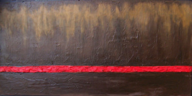 Painting titled "Amber Waves II" by Jo Moore, Original Artwork, Oil
