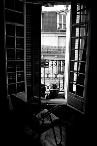 Photography titled ""Paris Artists Chai…" by Jo Tuck, Original Artwork, Digital Photography
