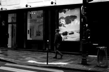 Photography titled ""Paris, Head in the…" by Jo Tuck, Original Artwork, Digital Photography