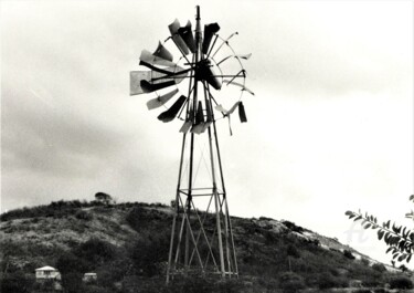 Photography titled "Antigua - Windwheel" by Joachim Mews, Original Artwork, Analog photography