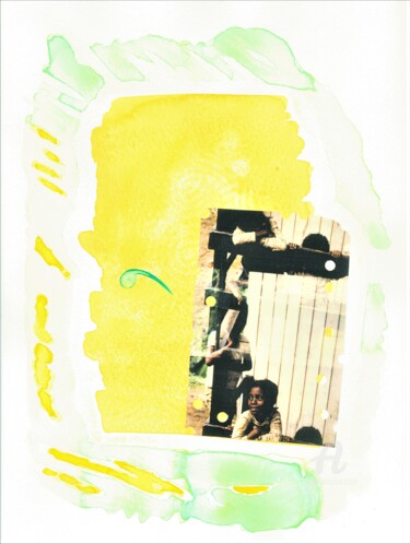 Ζωγραφική με τίτλο "BEGINNING OF FILM E…" από Joachim Mews, Αυθεντικά έργα τέχνης, Ακουαρέλα