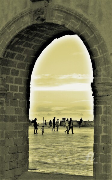 Photographie intitulée "SOIR - ESSAOUIRA -…" par Joachim Mews, Œuvre d'art originale, Photographie numérique