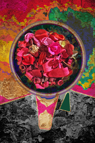 Digital Arts με τίτλο "Flower Power" από Jialba, Αυθεντικά έργα τέχνης, Άλλος