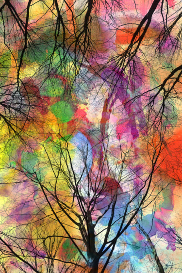Digitale Kunst mit dem Titel "Autumn - 15" von Jialba, Original-Kunstwerk, Andere