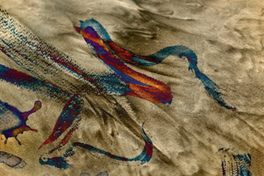 Arts numériques intitulée "Assinie sand talk 4…" par Jialba, Œuvre d'art originale, Photographie numérique