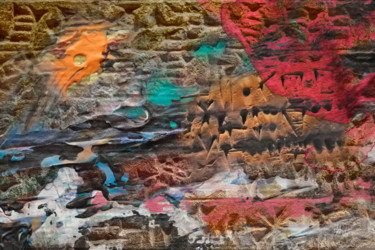 Digitale Kunst mit dem Titel "Mesopotamia - 110" von Jialba, Original-Kunstwerk, Digitale Fotografie