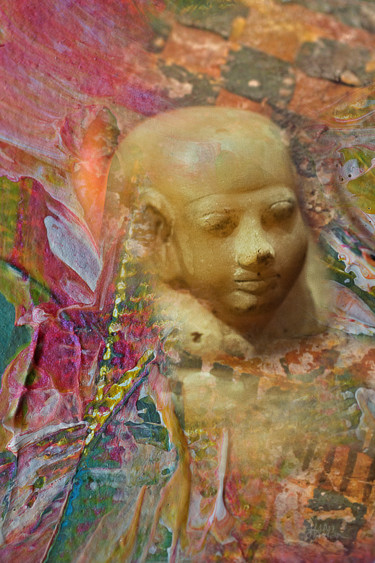 Digitale Kunst mit dem Titel "Chaouabti - 300" von Jialba, Original-Kunstwerk, Digitale Fotografie