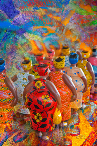 Arts numériques intitulée "Abidjan Vibration -…" par Jialba, Œuvre d'art originale, Photographie numérique