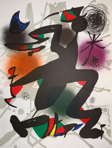 印花与版画 标题为“Originale Non Firma…” 由Joan Miró, 原创艺术品, 光刻技术