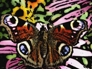 Pintura intitulada "borboleta" por Joan Rodrigues, Obras de arte originais