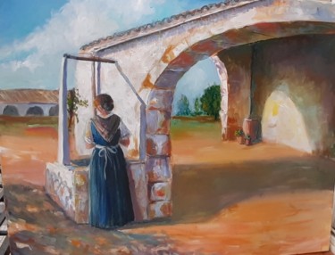 Pittura intitolato "Riurau" da Joana Bisquert Mari, Opera d'arte originale, Acrilico