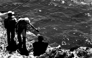 Photographie intitulée "pescadores.jpg" par Joana Nogueira, Œuvre d'art originale