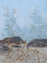 Painting titled "Too Late For Wishes…" by Joan Cole, Original Artwork, Oil