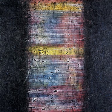 Painting titled "Passing" by Joanna Borkowska, Original Artwork, Tempera