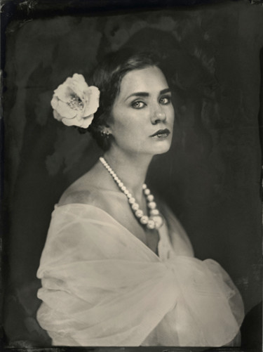 Photography titled "Anna, wet plate col…" by Joanna Borowiec, Original Artwork