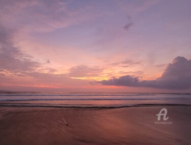 Fotografía titulada "Beach_sunset" por Joanna Lizbeth, Obra de arte original, Fotografía digital
