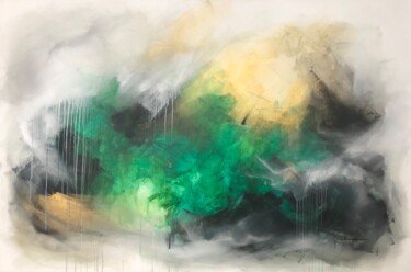Картина под названием "Dreaming 4" - Joanna Wietrzycka, Подлинное произведение искусства, Акрил Установлен на Деревянная рам…