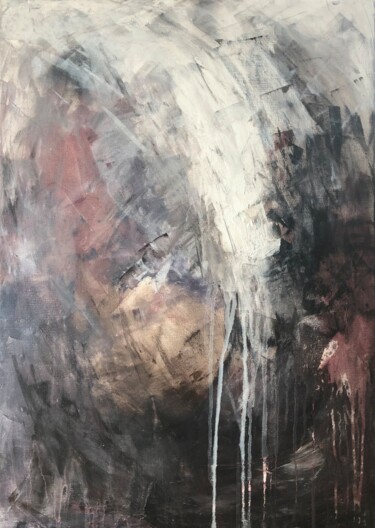 Pintura titulada "Obscure beauty" por Joanna Wietrzycka, Obra de arte original, Acrílico Montado en Bastidor de camilla de m…
