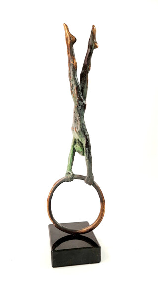 Sculpture intitulée "New Game,  no. EA I…" par Joanna Zakrzewska-Cholewa, Œuvre d'art originale, Bronze