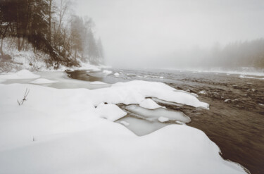 Fotografie mit dem Titel "Rivière Sainte-Anne…" von Joanne Lemay, Original-Kunstwerk, Digitale Fotografie