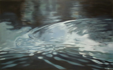 Peinture intitulée "Water 19" par Joanne Mumford, Œuvre d'art originale, Huile