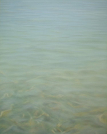 Ζωγραφική με τίτλο "Water 11. Menton, F…" από Joanne Mumford, Αυθεντικά έργα τέχνης, Λάδι