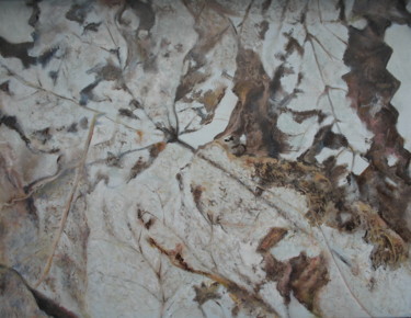 Картина под названием "Foliage 4" - Joanne Mumford, Подлинное произведение искусства, Масло