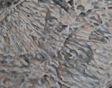 Malerei mit dem Titel "Roche 8 Roquebrune…" von Joanne Mumford, Original-Kunstwerk, Öl Auf Keilrahmen aus Holz montiert