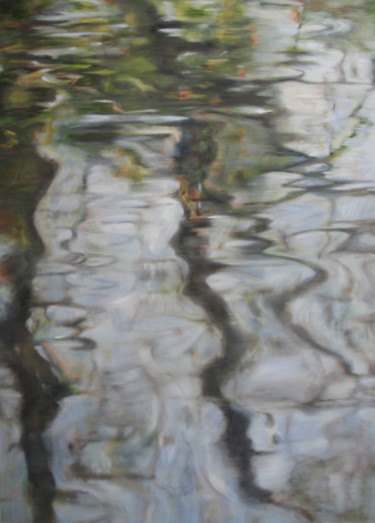 Pittura intitolato "Water 22" da Joanne Mumford, Opera d'arte originale, Olio