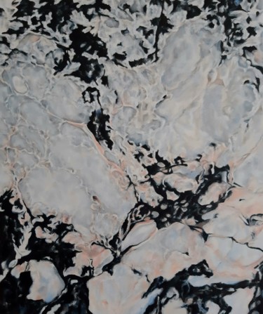 Картина под названием "Roche 10 Roquebrune…" - Joanne Mumford, Подлинное произведение искусства, Масло Установлен на Деревян…