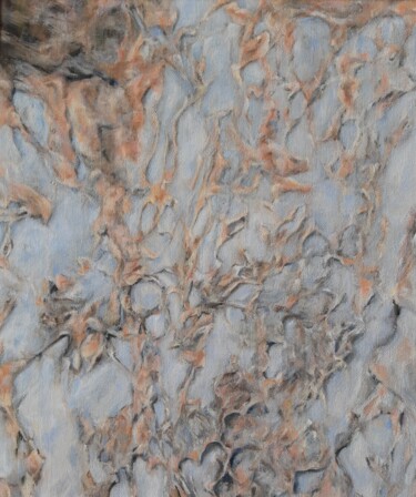 Картина под названием "Roche 11 Roquebrune…" - Joanne Mumford, Подлинное произведение искусства, Масло Установлен на Деревян…