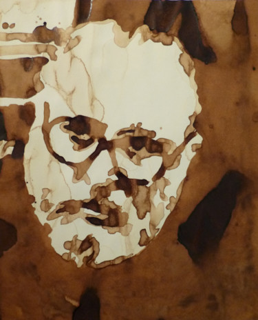 Pintura titulada "Sergio Leone (2011)" por Joany Régibier, Obra de arte original