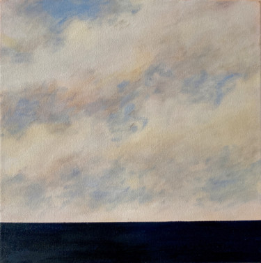 Nuvens I Pintura intitulada "Nuvens I" por João Faria Blanc, Obras de arte originais, Óleo